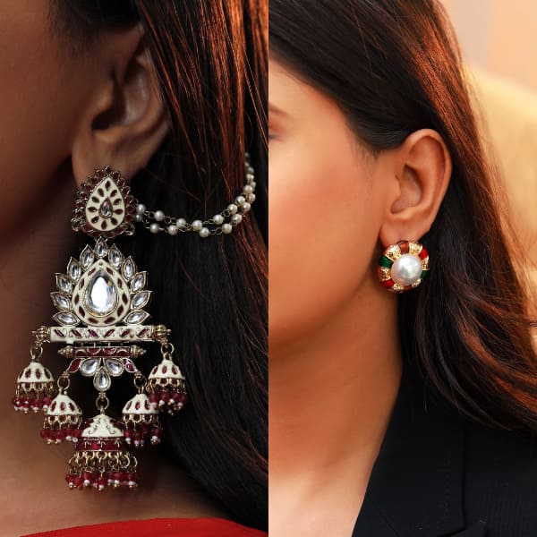 Jhumkas vs Studs: What To Wear For Which Occasion